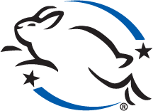 Leaping Bunny Logo. Magna Dea is a certified Cruelty Free company by the Coalition for Consumer Information for Cosmetics (CCIC)