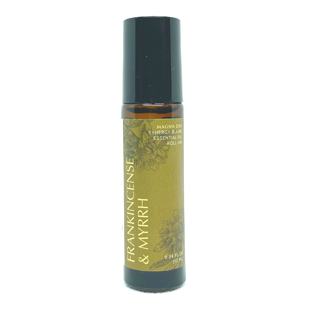 Magna Dea, Frankincense & Myrrh Essential Oil Synergy Blend, 100% Pure, 3rd Party GC/MS Tested